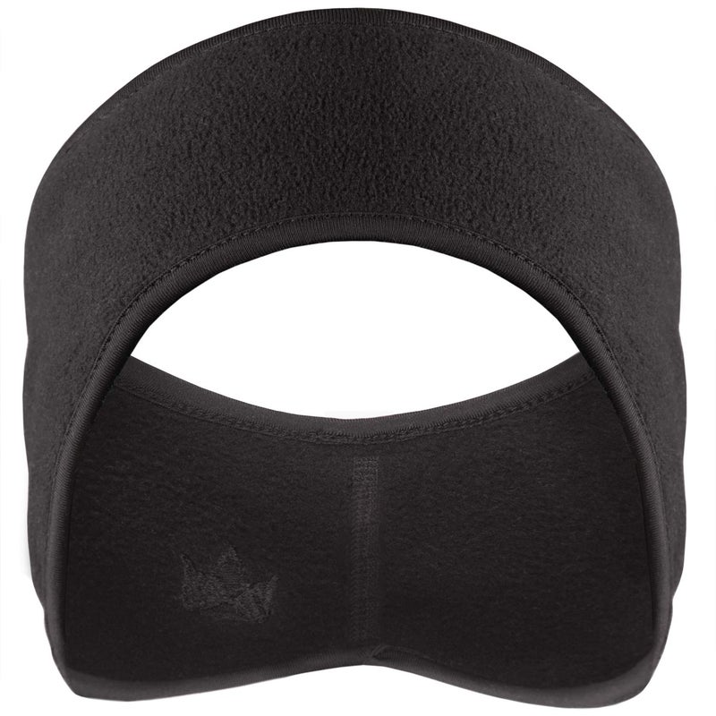 The Friendly Swede Ear Warmer Headband â€” Unisex 2-Pack Winter Headbands for Women & Men - Fleece Ear Warmers - Stretchable Ear Covers for Outdoors/Cycling/Hiking/Running - Image 2